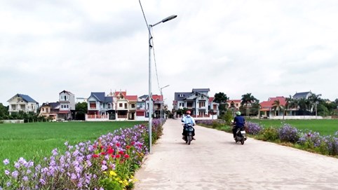 Huyện Lạng Giang (Bắc Giang): Đẩy nhanh tiến độ xây dựng nông thôn mới