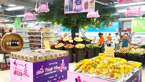 Hệ thống siêu thị BRGMart & Minimart HaproFood/ BRGMart tưng bừng khuyến mãi mừng sinh nhật 