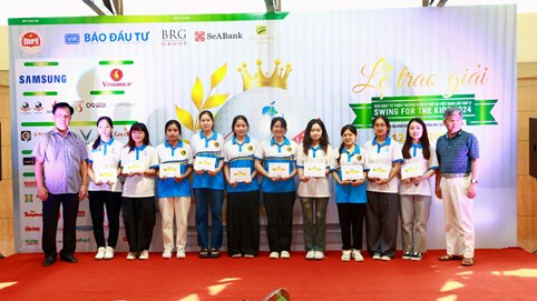 Giải Golf Từ thiện Thường niên Vì trẻ em Việt Nam lần thứ 17– Swing for the Kids 2024: Chung tay gieo hạt mầm nhân ái