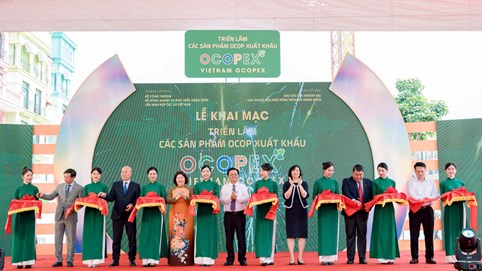 Triển lãm OCOP: Khẳng định giá trị sản phẩm nông thôn Việt vươn tầm quốc tế