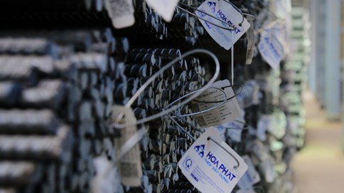 Hòa Phát bán gần 1 triệu tấn thép trong tháng 10, lũy kế đã đạt 7,3 triệu tấn 