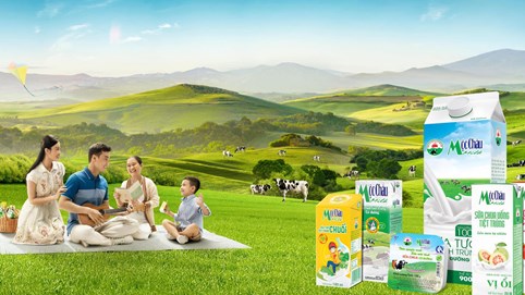 Sản phẩm Mộc Châu Milk đạt Thương hiệu Quốc gia Việt Nam năm 2022