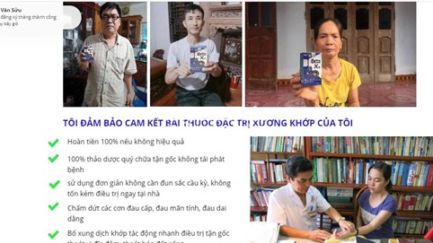 Viên Dưỡng Khớp X3 quảng cáo trái quy định pháp luật