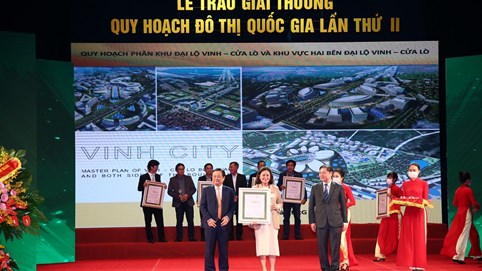 Tập đoàn BRG được vinh danh tại nhiều hạng mục của Giải thưởng Quy hoạch đô thị Quốc gia Việt Nam 2021 
