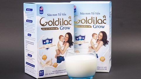 Sữa non tổ yến Goldilac Grow –  Hỗ trợ tăng cường sức đề kháng vượt trội cho sức khỏe con yêu