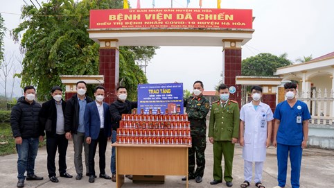 Công ty Bảo Trí viết tiếp hành trình trao tặng hàng nghìn hộp Viên thảo mộc Thiên Việt An, chung tay đẩy lùi dịch bệnh Covid-19 