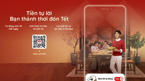 Techcombank ra mắt tính năng mới: Bật để “tiền tự sinh lời”