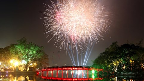 Hà Nội không tổ chức bắn pháo hoa đêm Giao thừa Tết Nhâm Dần