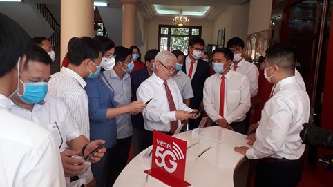Viettel khai trương 5G tại tỉnh Bình Phước