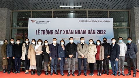 Văn Phú - Invest phát động Tết trồng cây tại nhiều tỉnh thành, tạo không gian đô thị xanh