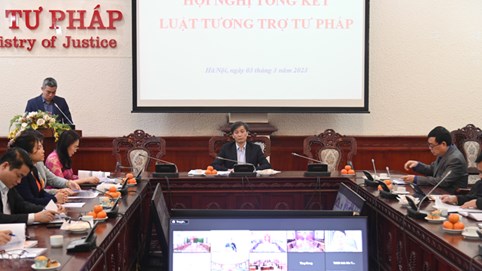 Hội nghị tổng kết Luật Tương trợ tư pháp