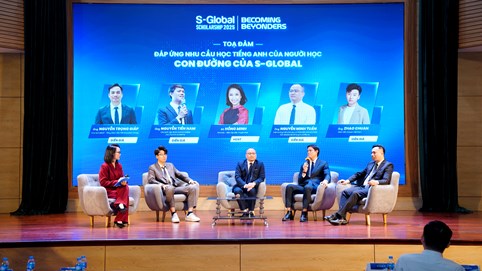 S-Global Scholarship 2025 - học bổng tiếng Anh trực tuyến và trực tiếp quy mô lớn