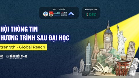 Ngày hội thông tin các chương trình sau đại học 2025 - sự trở lại của sự kiện du học lớn nhất NEU
