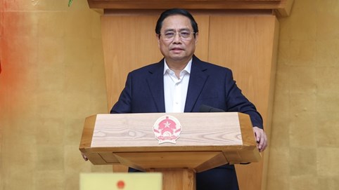 Thủ tướng: Bám sát thực tiễn, tháo gỡ điểm nghẽn để hoàn thành các mục tiêu Đại hội XIII của Đảng