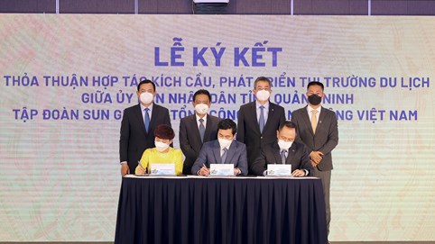 Tỉnh Quảng Ninh, Sun Group và Vietnam Airlines hợp tác chiến lược toàn diện