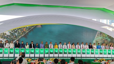 Khởi công dự án xây dựng cầu đi bộ qua sông Sài Gòn - Nutifood gửi lời tri ân người tiêu dùng