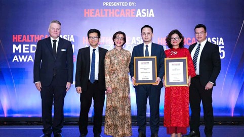 Vinmec là hệ thống y tế đầu tiên tại Việt Nam được vinh danh tại Healthcare Asia Awards 2025