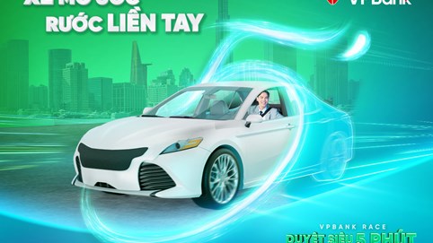 VPBank “chiều” khách mua ô tô, ưu đãi lãi suất và phê duyệt siêu tốc chỉ trong 5 phút 