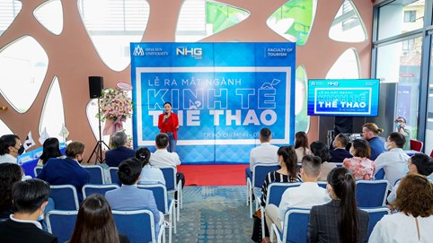 Trường Đại học Hoa Sen tiên phong ra mắt ngành kinh tế thể thao