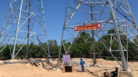 Dự án đường dây 500kV mạch 3 đoạn Dốc Sỏi - Pleiku 2 trên đường về đích