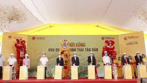 T&T Group khởi công xây dựng khu du lịch sinh thái biển tại Nghi Sơn - Thanh Hóa