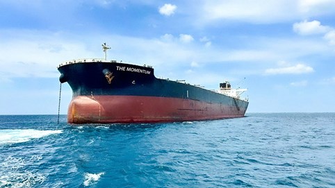 Hòa Phát đưa vào khai thác tàu The Momentum 110.000 DWT, tăng năng lực chủ động chuỗi cung ứng