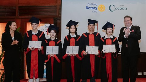 Dự án Cocoon: Lễ tốt nghiệp Khóa 1 về đào tạo Ngành nghề Ẩm thực 
