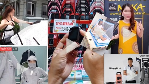 'Khó khoá tài khoản Facebook livestream bán hàng lậu'