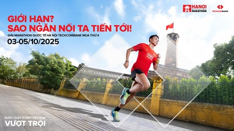Giải Marathon Quốc tế Hà Nội Techcombank Mùa thứ 4: Kết nối di sản Thủ đô, sức mạnh cộng đồng và khát vọng vượt trội vì một ‘Việt Nam mới’