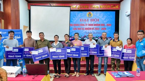 Mcredit đồng hành san sẻ cùng người lao động có hoàn cảnh khó khăn