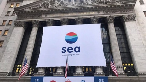 Cổ phiếu công ty mẹ của Shopee nóng nhất thế giới, vượt xa Tesla