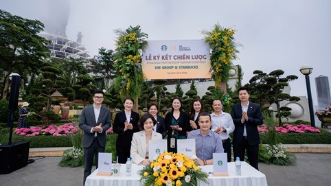 Starbucks hợp tác toàn diện với 'ông lớn' ngành giải trí - nghỉ dưỡng Việt Nam