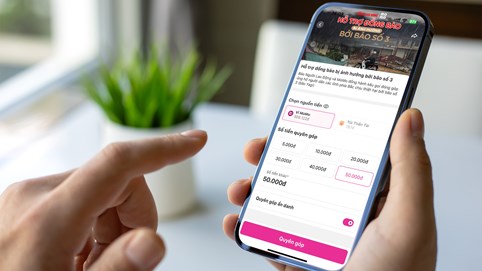 Chung tay cùng báo Người Lao Động và MoMo, mang sẻ chia đến với người dân phía Bắc chịu ảnh hưởng bởi cơn bão số 3 và lũ lụt