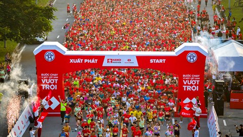 Giải Marathon Quốc tế Hà Nội Techcombank Mùa thứ 4: Bứt phá kỷ lục, lan tỏa tinh thần vượt trội