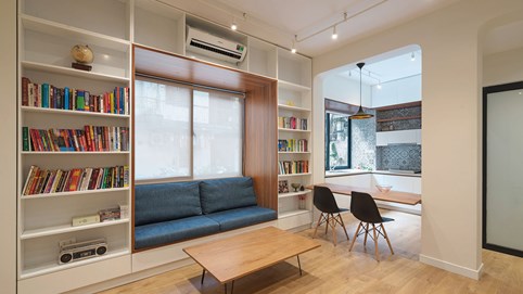 Sự lột xác ngoạn mục của căn nhà 72m2 trong khu tập thể cũ: Từ xuống cấp, lụp xụp biến hoá không khác gì chung cư cao cấp