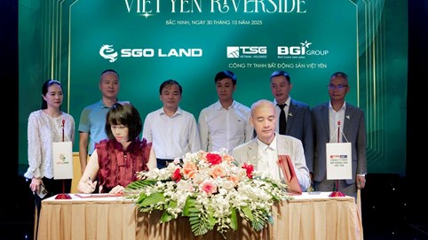 SGO Land ký kết hợp tác chiến lược dự án Việt Yên Riverside: Khu đô thị dịch vụ sinh thái sôi động bậc nhất Bắc Ninh