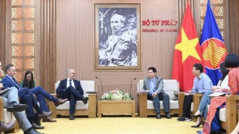 Thúc đẩy quan hệ hợp tác pháp luật giữa Việt Nam - Cộng hòa Pháp