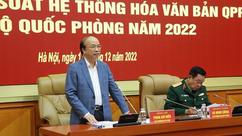 Kiểm soát chặt chẽ chất lượng, tiến độ xây dựng, ban hành văn bản quy phạm pháp luật