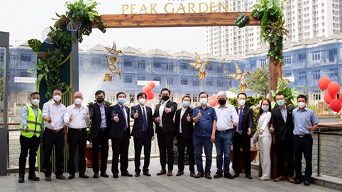Hòa Bình khởi công xây dựng dự án The Peak Garden