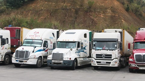 Hải quan sắp bán đấu giá 100 xe tải chở hàng hoá vô chủ