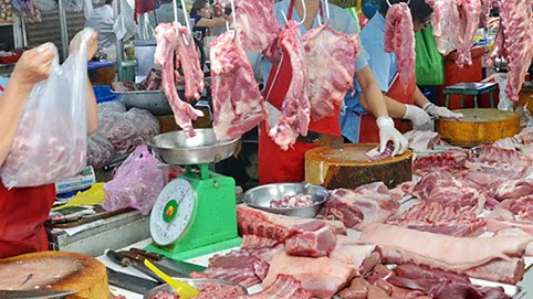 'Giá thịt lợn Tết Tân Sửu không tăng cao như năm ngoái'