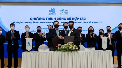 Hòa Bình tiếp tục đồng hành cùng Novaland xây dựng các cụm dự án quy mô lớn