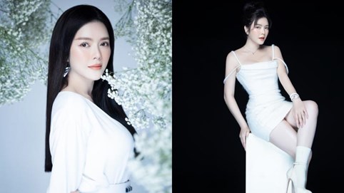 Lý Nhã Kỳ khoe nhan sắc 