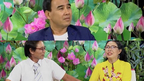 Quyền Linh - Ngọc Lan xúc động trước chuyện tình đẹp như cổ tích của vợ chồng U65