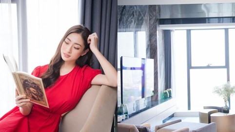 Hoa hậu Lương Thùy Linh mua penthouse tiền tỷ ở tuổi 21