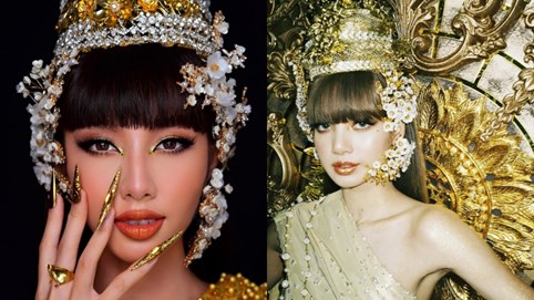 Thùy Tiên khiến netizen bất ngờ khi lột xác thành ”công chúa Thái Lan” Lisa, BlackPink