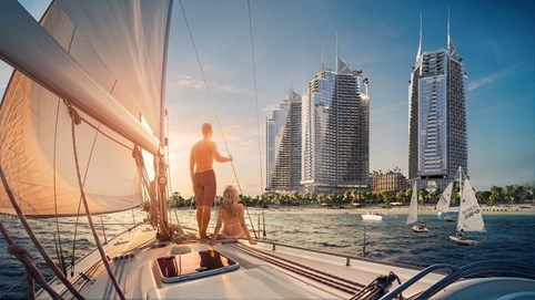 Khởi công dự án Sailing Bay Ninh Chữ có tổng vốn đầu tư 4.779 tỷ đồng tại Ninh Thuận