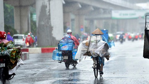 Thời tiết ngày 8/5: Hà Nội ngày có mưa vài nơi, chiều tối có mưa rào và dông rải rác