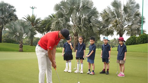Chương trình đào tạo Golf dành cho trẻ em theo giáo trình Mỹ, chính thức được triển khai ngay tại Việt Nam
