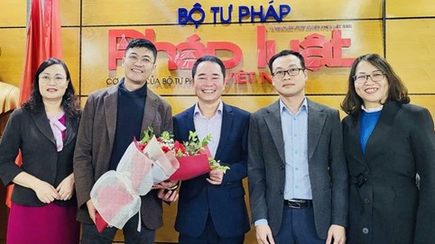 Tiến sĩ Vũ Hoài Nam làm Tổng biên tập Báo Pháp luật Việt Nam